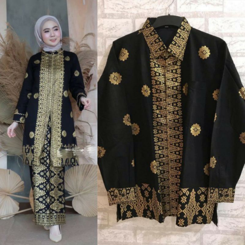 Batik songket couple