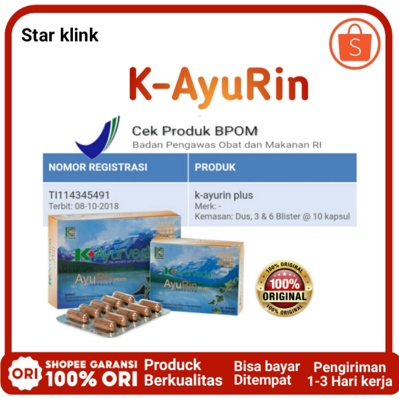 AYURIN PLUS K LINK | AYURINPLUS ORIGINAL | OBAT PROSTAT | KENCING BATU | OBAT SALURAN GINJAL K LINK