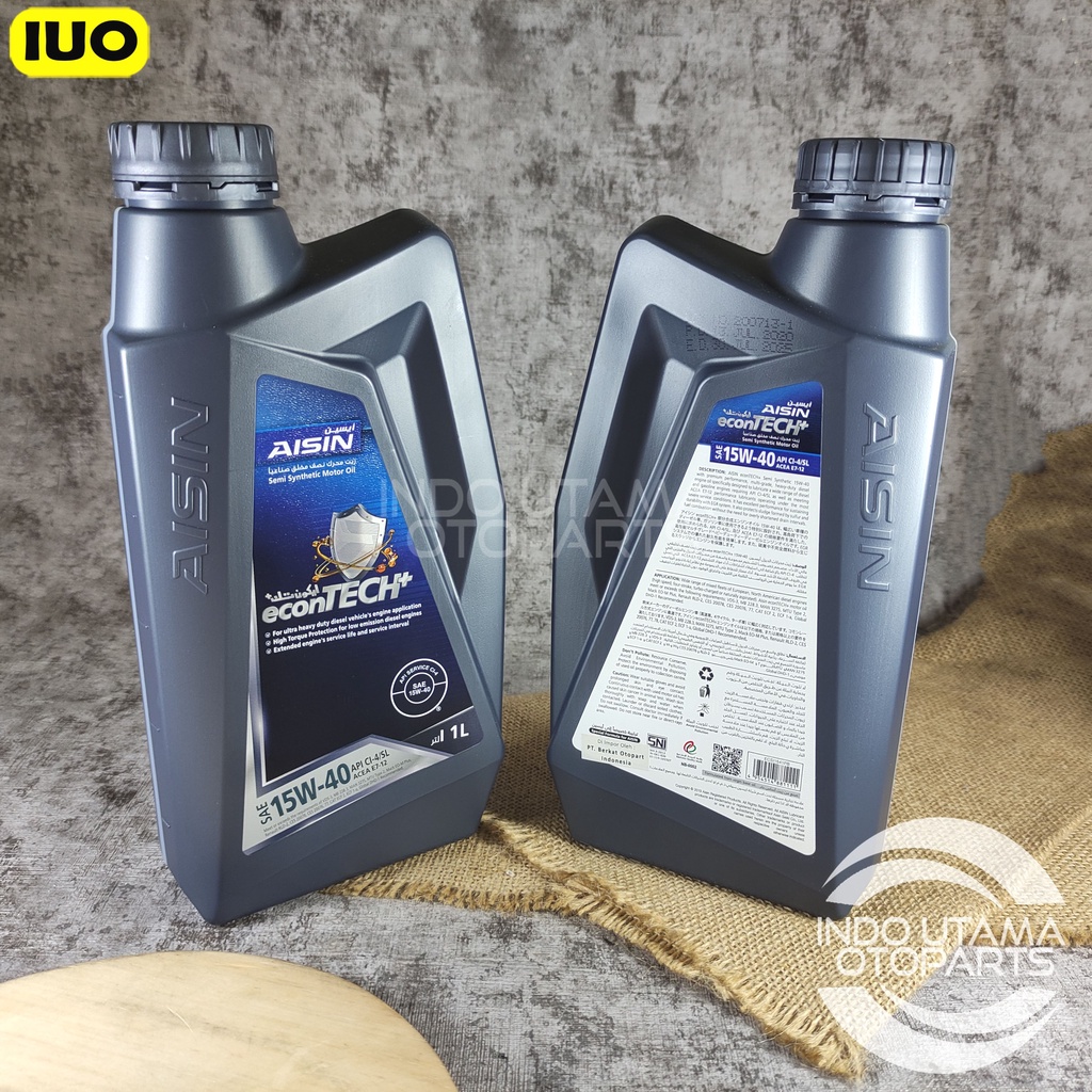 Oli Aisin 15W 40 API Cl-4/SL Synthetic isi 1 ltr ASLI