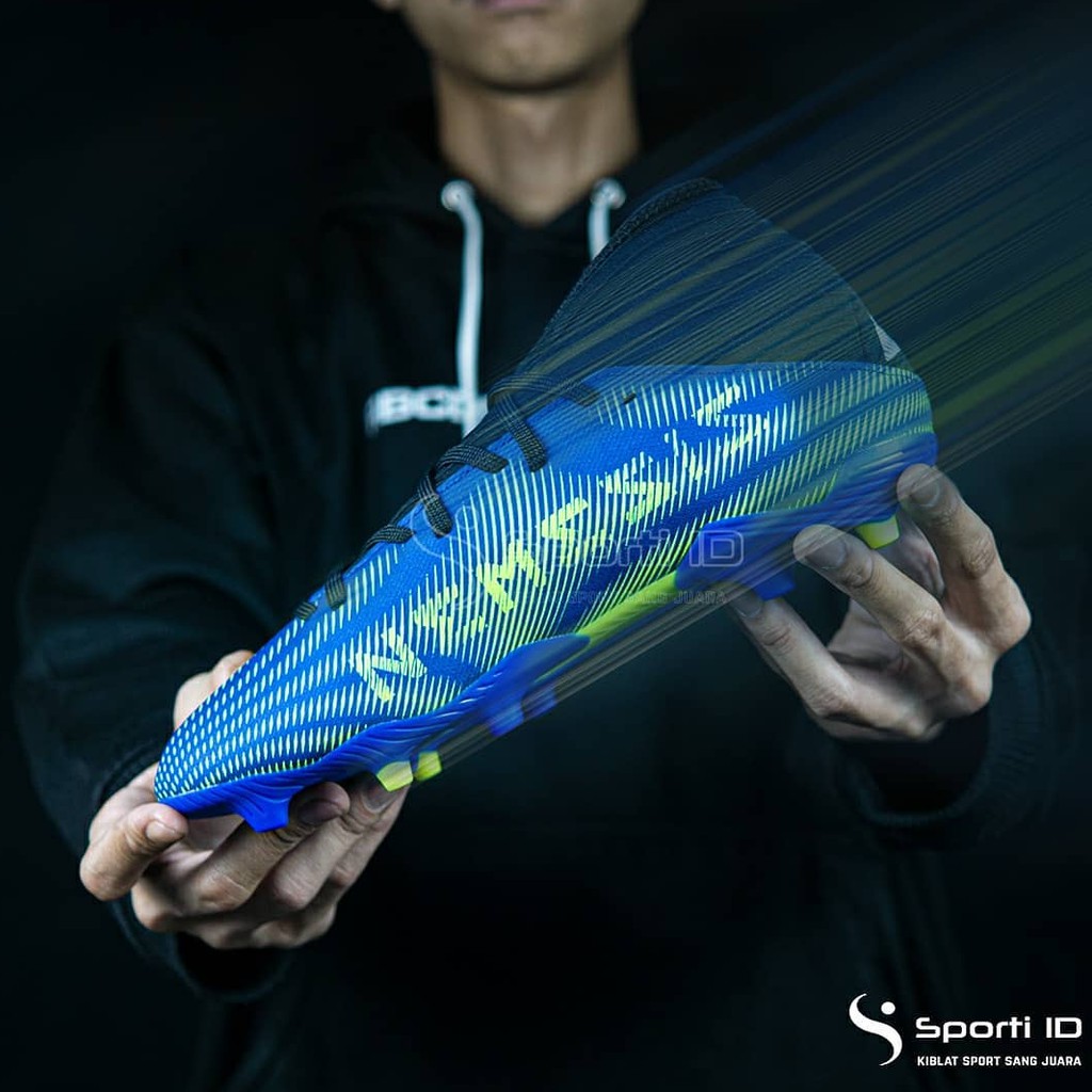 Sepatu Bola Adidas Nemeziz.3 FG - Blue Yellow FW7349 Original | Adidas Nemeziz.3