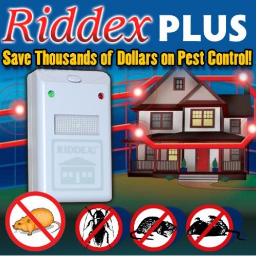 Riddex Plus Pest Controller - Pengusir Kecoak, Tikus, Nyamuk Tanpa Racun