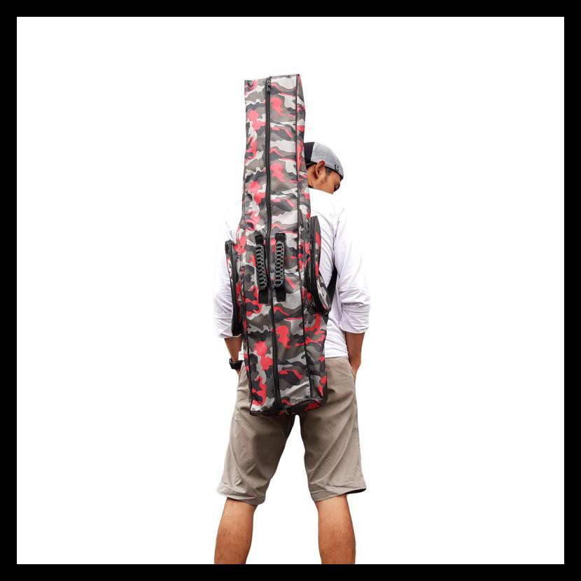 {BISA COD} Tas pancing gendong 100cm. Tas Pancing Besar. Tas Pancing Laut. Tas Pancing Jumbo. Tas