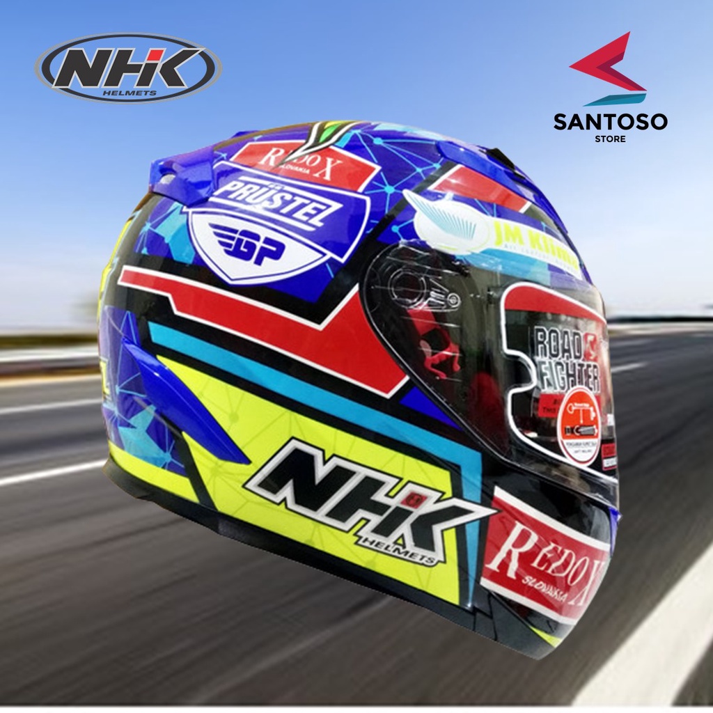 Special Edition Helm Full Face NHK RX9 RX 9 Jacub Kubajz Double Visor