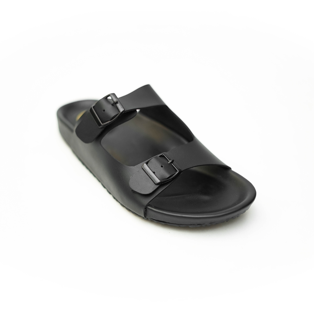 PS bincen special slide sandal kasual sandal pria sandal slide hitam