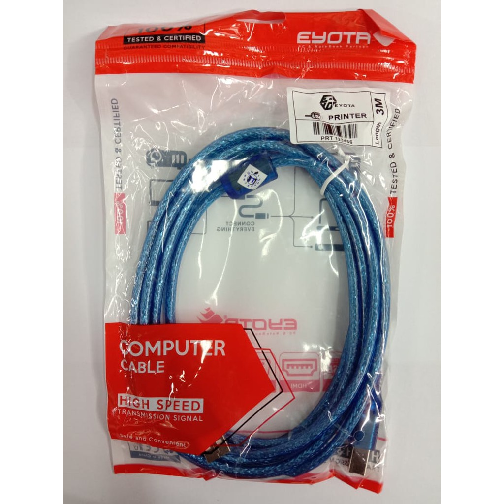 KABEL USB PRINTER 3 METER