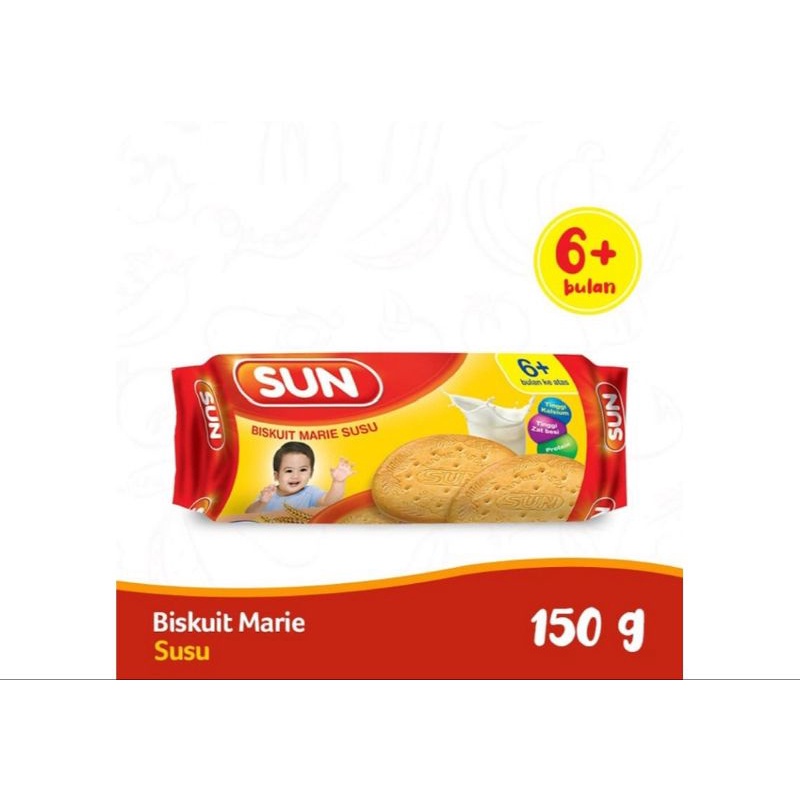 

SUN MARIE BISKUIT 6+ 150G