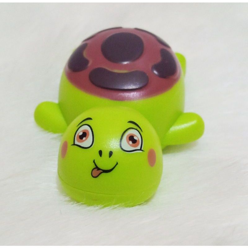 Mainan Anak Mobil Hewan Mobilan Bentuk Binatang Bentuk Hewan Lucu Pull Back / Mainan Lucu Tarik Mundur MURAH-Kura² Hijau