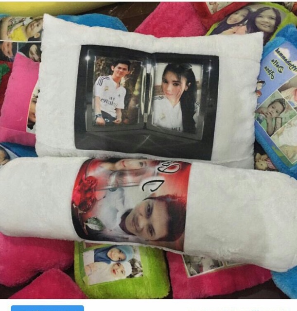 Bizzarpillow Guling Foto Custom Bulu Rasfur 65x25 cm BZ163