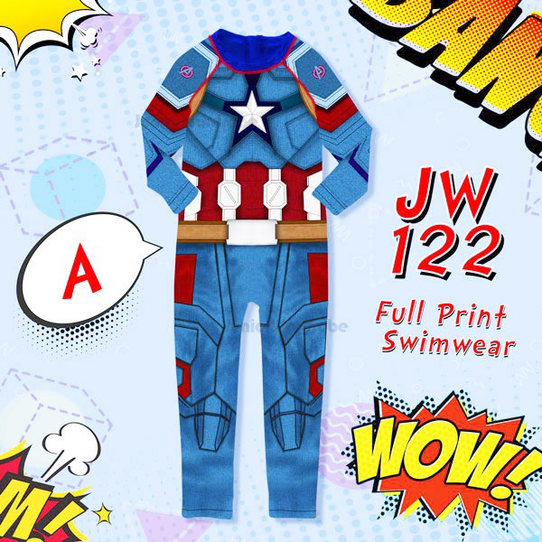 Baju Renang Anak Laki Junior Wardrobe/ Swimwear Anak Laki JW 122 KIDS Import