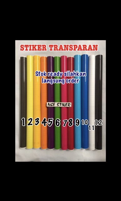 Stiker Scotlite Polos Warna Panjang 1 Rol 15 Meter Shopee Indonesia