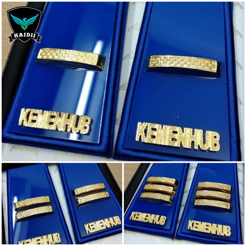 Pangkat Kemenhub 3A / 3B / 3C / Pangkat Pdh / Akrilik