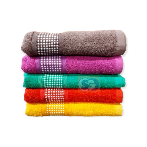 Ravioli Handuk Dewasa Polos Motif Kotak