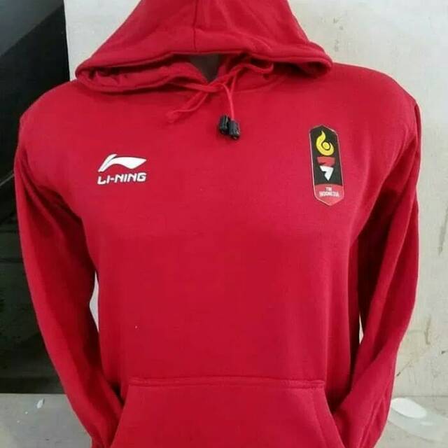 [ A-2 best SELLER ] Jaket Hoodie Jumper Sweater Asian Games 2018 Indonesia Timnas Lining#Limited