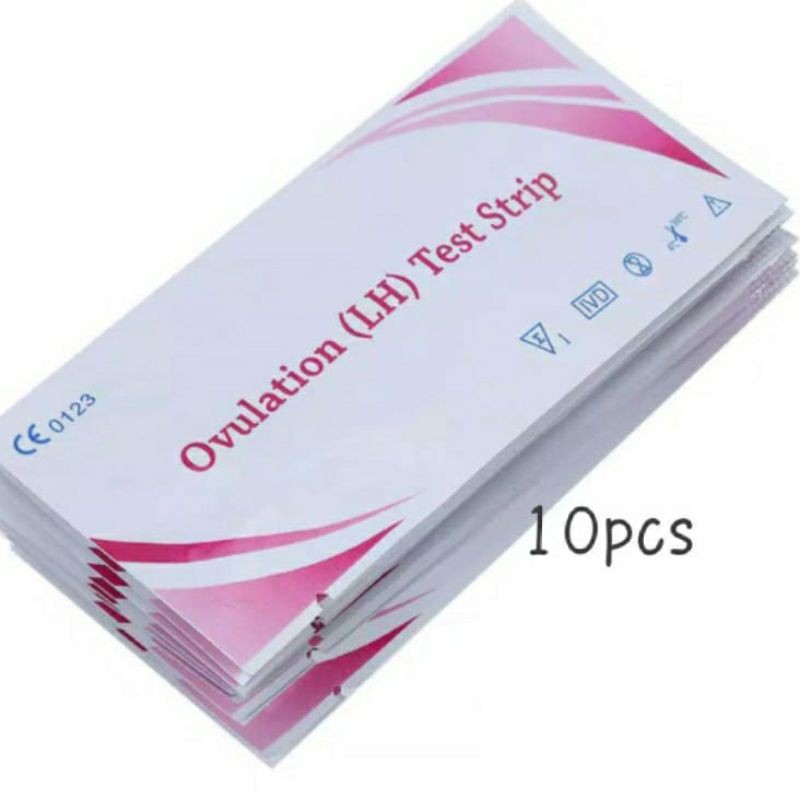 10pcs Tes Ovulasi - Ovulation LH Test Strip