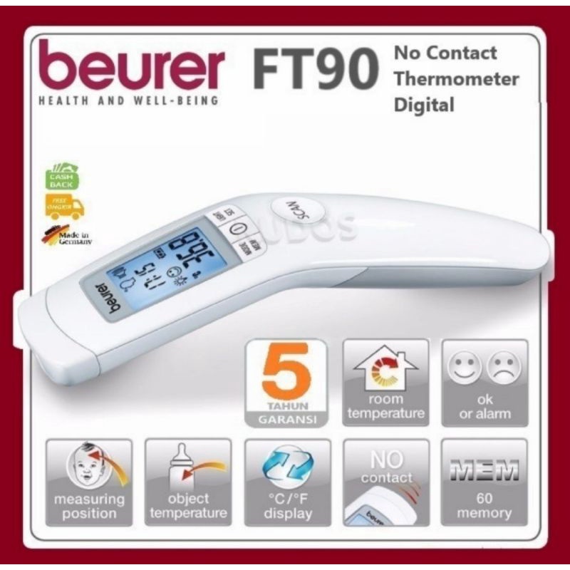 Beurer Medical Ft90 / Thermometer / Termometer