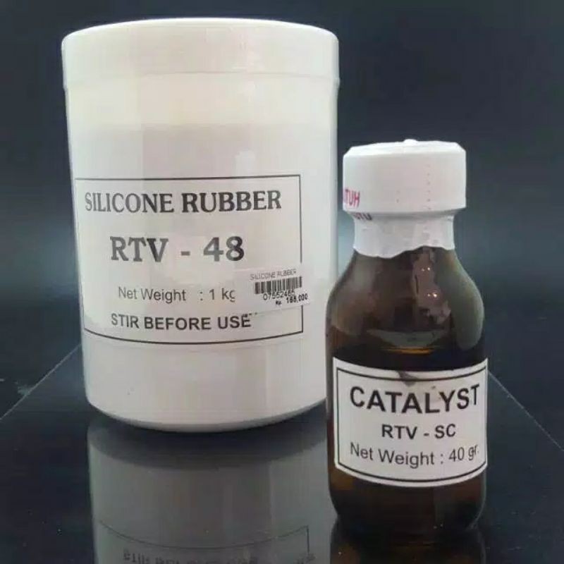 Silicon Rubber Rtv 48-(1kg)-Silicone Resin-Moulding Resin-Bisa COD