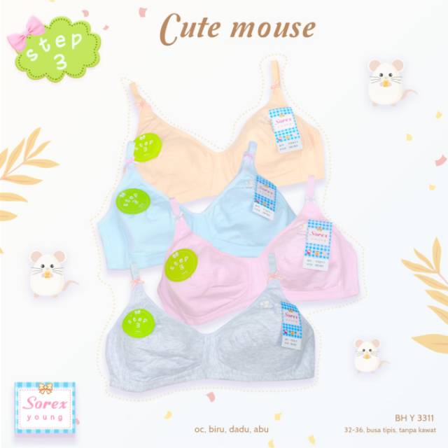 Sorex Young Step 3 BH Y3311 Bra Remaja