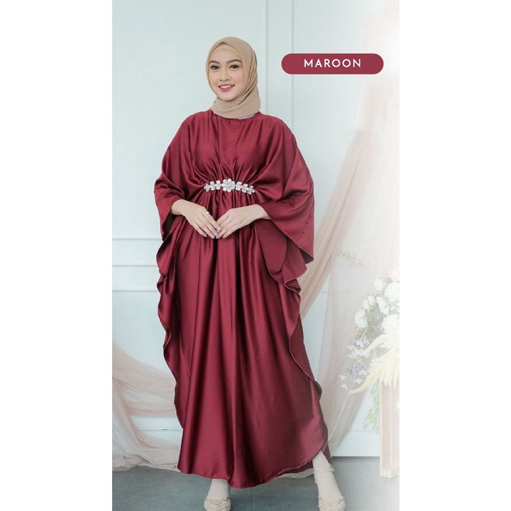 NEW  Nadila kaftan premium by HEEJAP | Kaftan cantik | Rekomendasi Lebaran