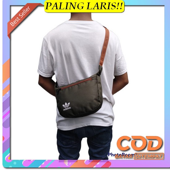Tas Slempang Pria Terbaru Slempang Pria Distro Kekinian Casual 2022 Wa Tas Selempang Pria Premium An