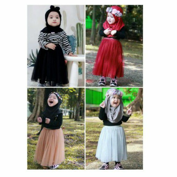 PROMO !!! ROK TUTU PENDEK ANAK ANAK MUTIARA