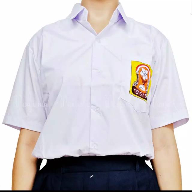 SERAGAM SEKOLAH  KEMEJA LENGAN PENDEK SMP SERAGAM SEKOLAH  