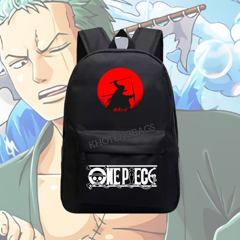 Tas Ransel Sekolah Anime One Piece Zoro