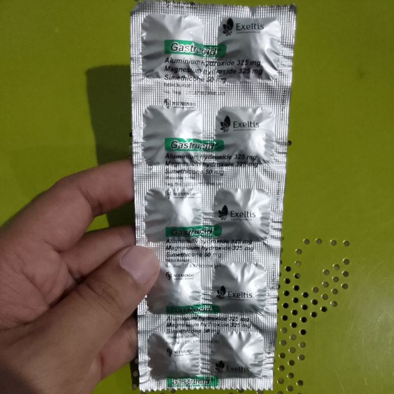 Gastrucid® Tablet (Obat Mual, Nyeri Lambung, Nyeri Ulu Hati,