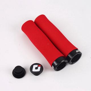 2x Cycling Double Lock-On Round Handle Grips Bars for Mountain Bike MTB Bicycle