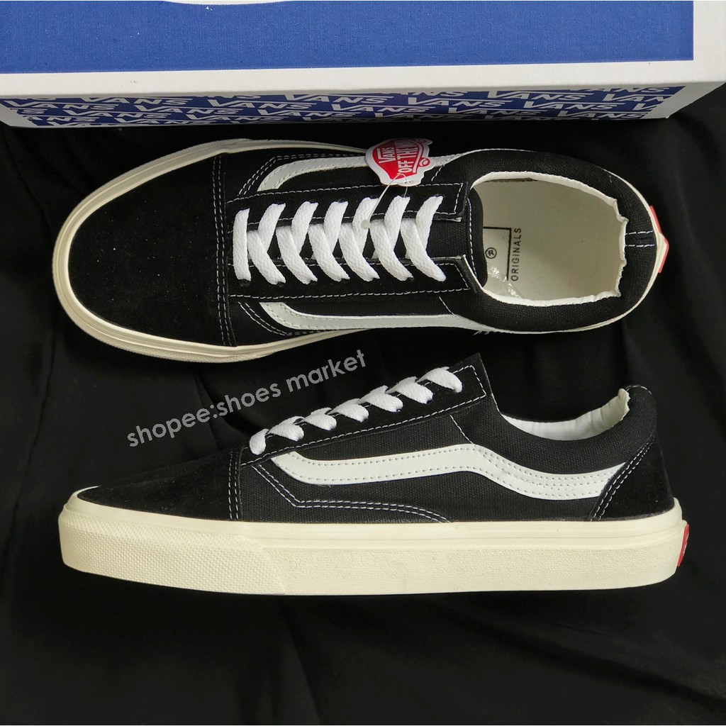 VANS OLDSKOOL OG BLACK WHITE LX IVORY