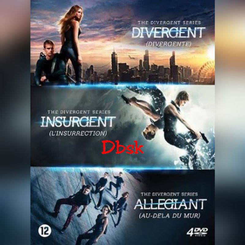 Kaset Film DIVERGENT Complate