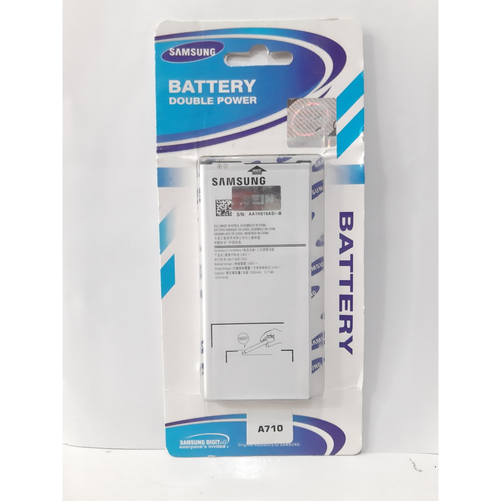 BATTERY BATERE BATERAI SAMSUNG A710 - A7 2016