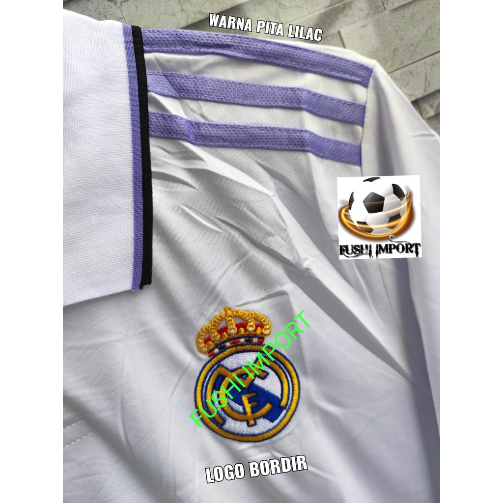 Jersey Baju Bola Madrid Home 2022 2023 Grade Ori