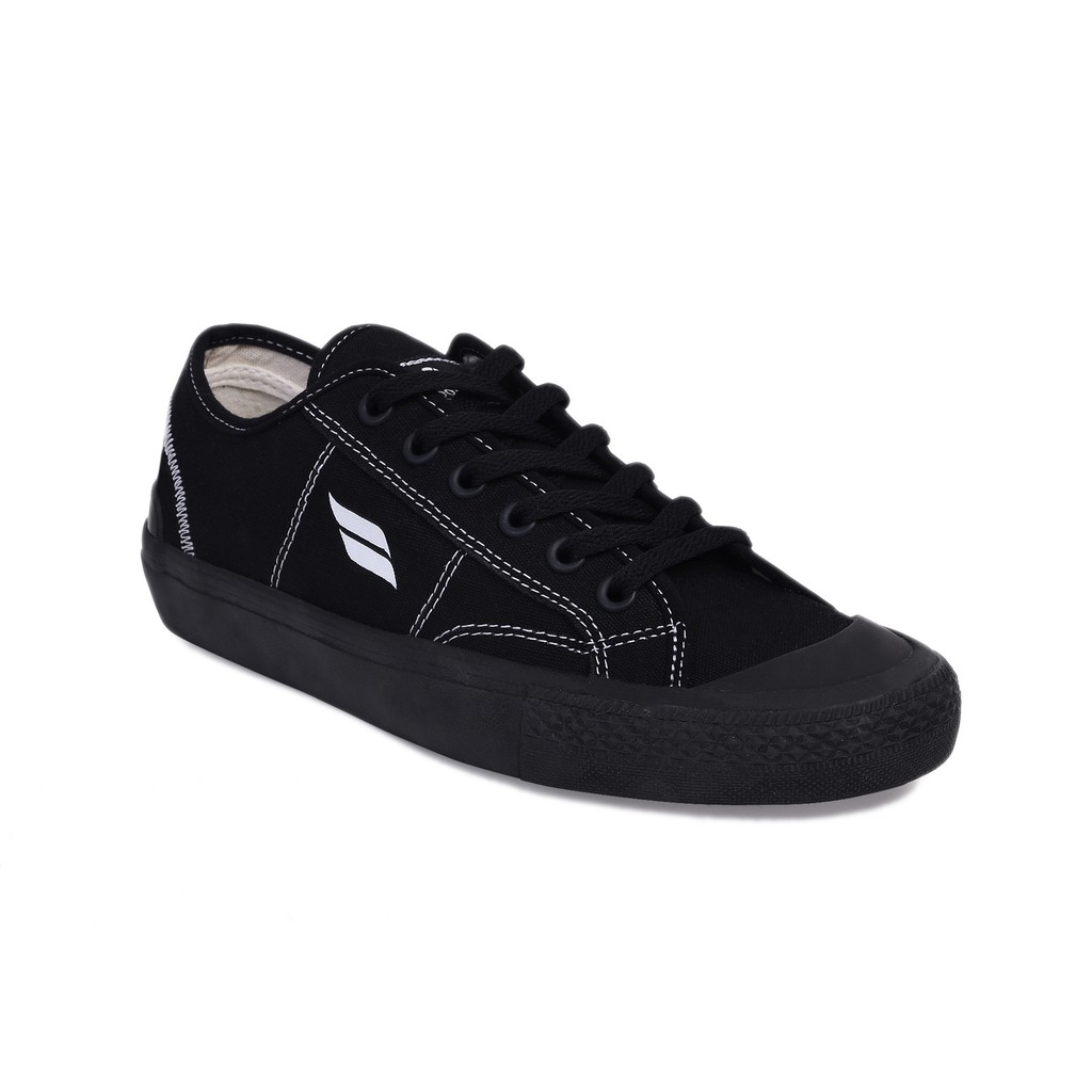 SCOTT FULL BLACK |FSTP x FORIND| Sepatu Vulcan Casual Sneakers Vulcanize Lokal Pria Footwear New Ori