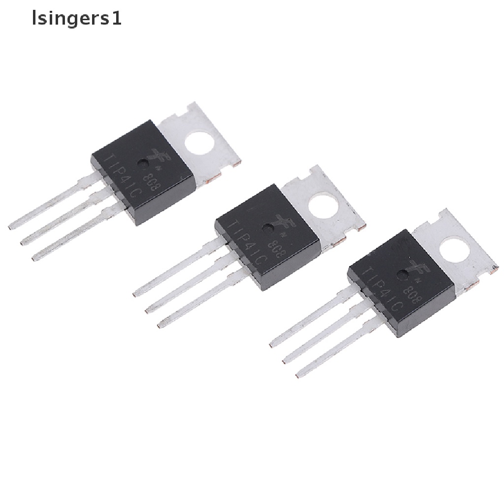 (lsingers1) 10pcs transistor TIP41C TIP41 NPN TO-220