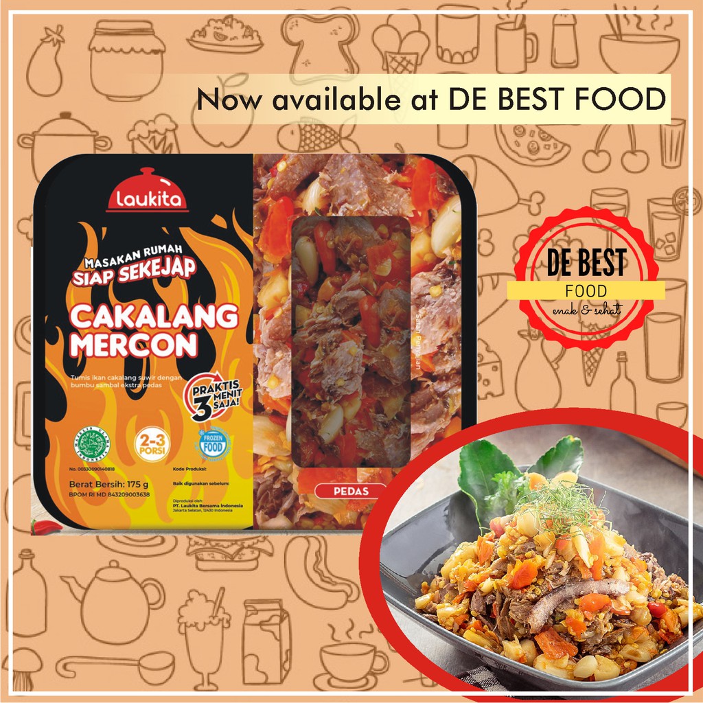 

Laukita Lauk Beku Cakalang Mercon 175 gr