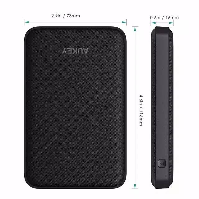 [Hanya di Shopee] AUKEY Portable Battery PB-N50 Hitam 10000mAh Original Powerbank