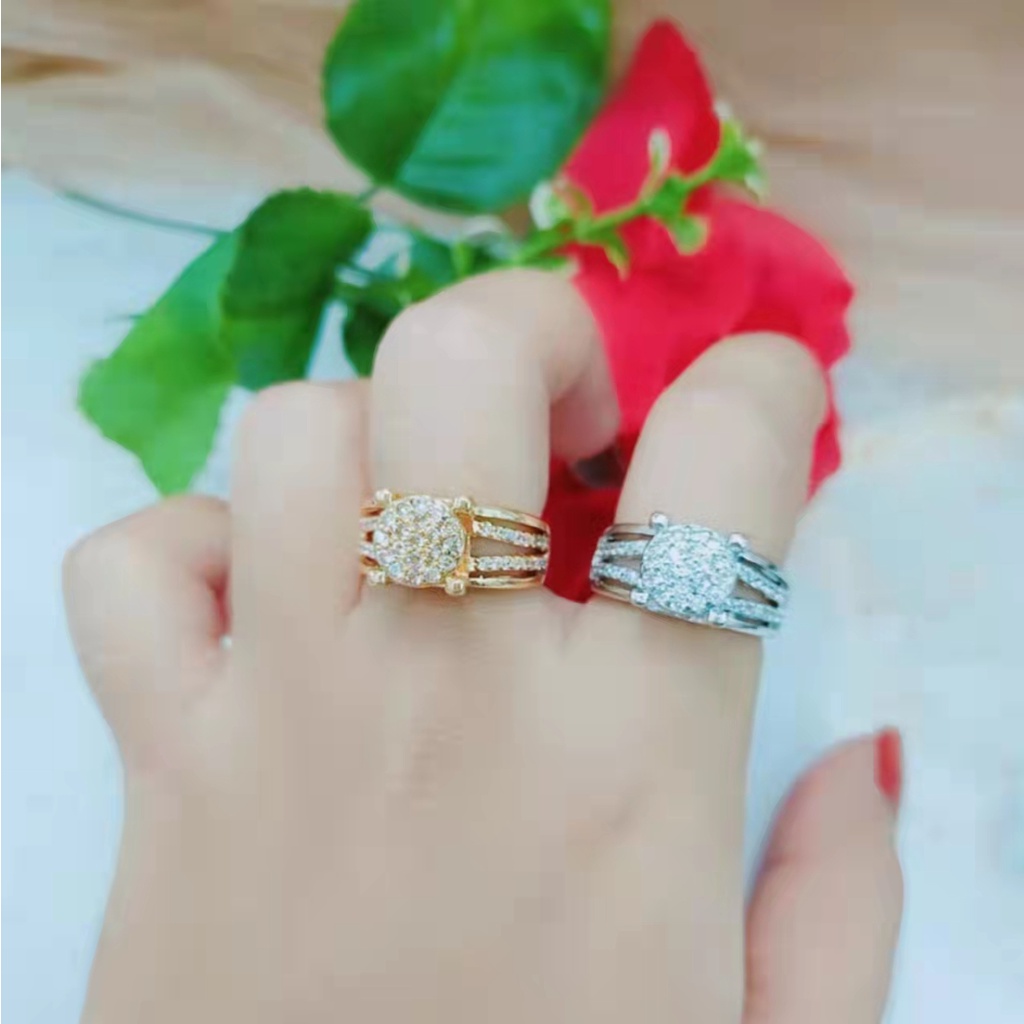 Cincin Xuping Permata Perhiasan Fashion 1212,1213