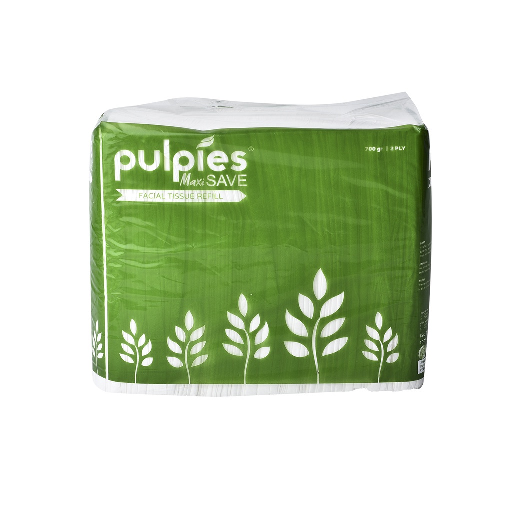 Tissue Wajah Pulpies Maxi Save 2ply 700gr