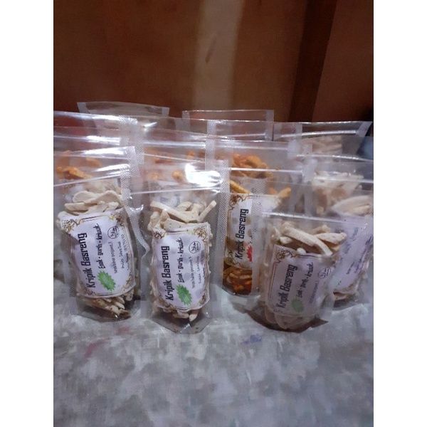 

Keripik Basreng Daun Jeruk