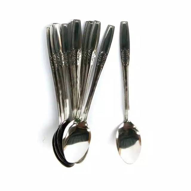 SENDOK TEH STAINLESS (1LUSIN)