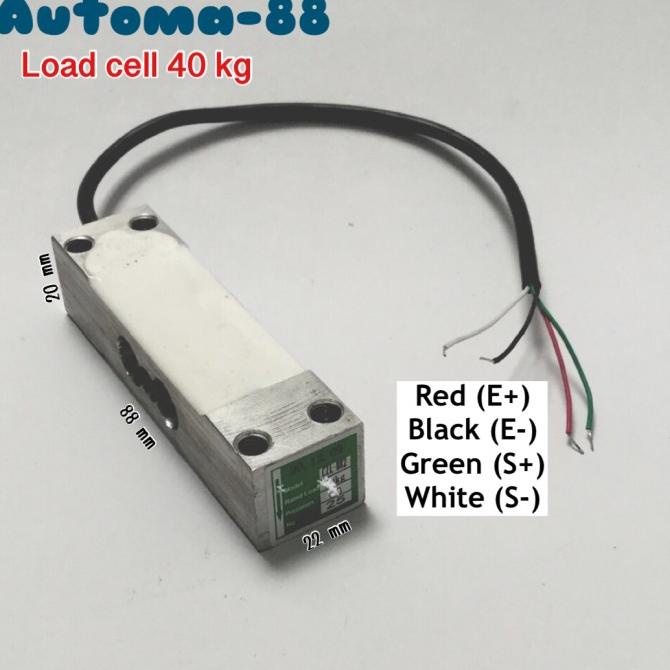 Loadcell 40kg Load cell 40 kg Spare Part Sensor Timbangan Digital