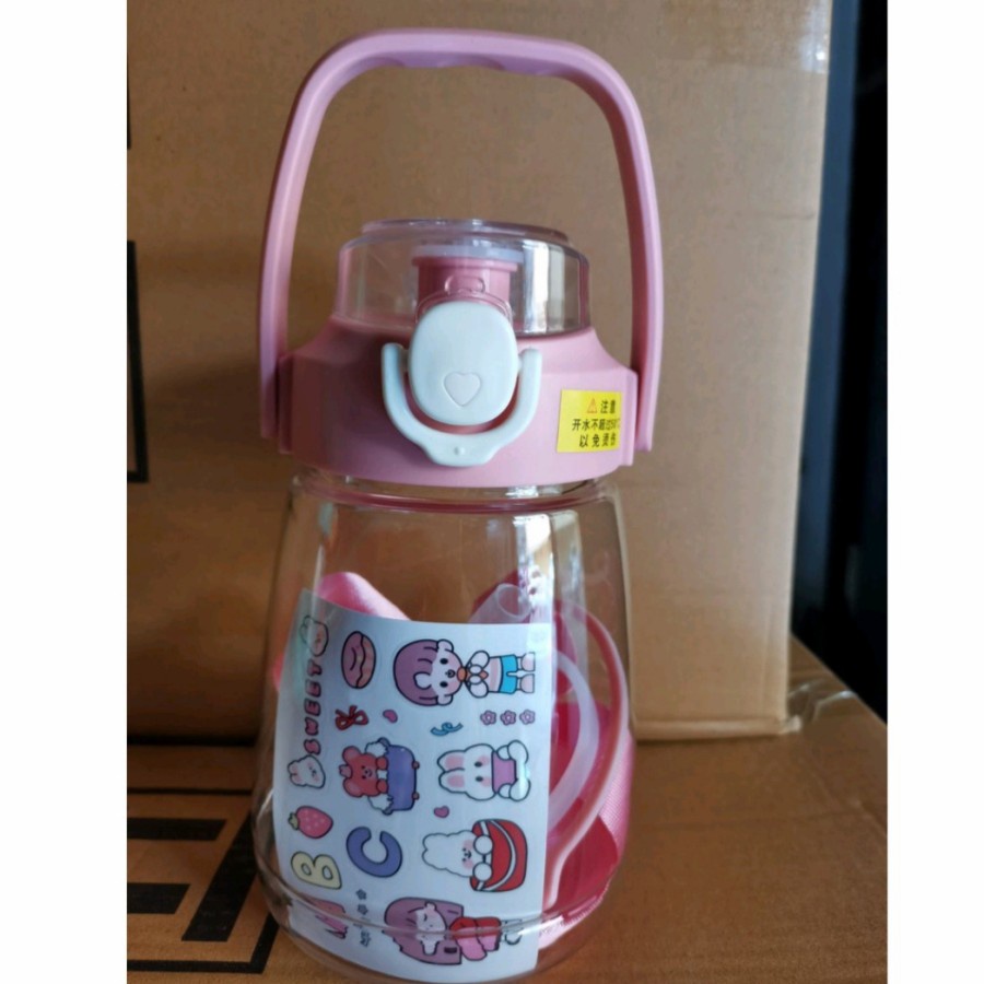 BOTOL MINUM VIRAL 1 LITER KEKINIAN