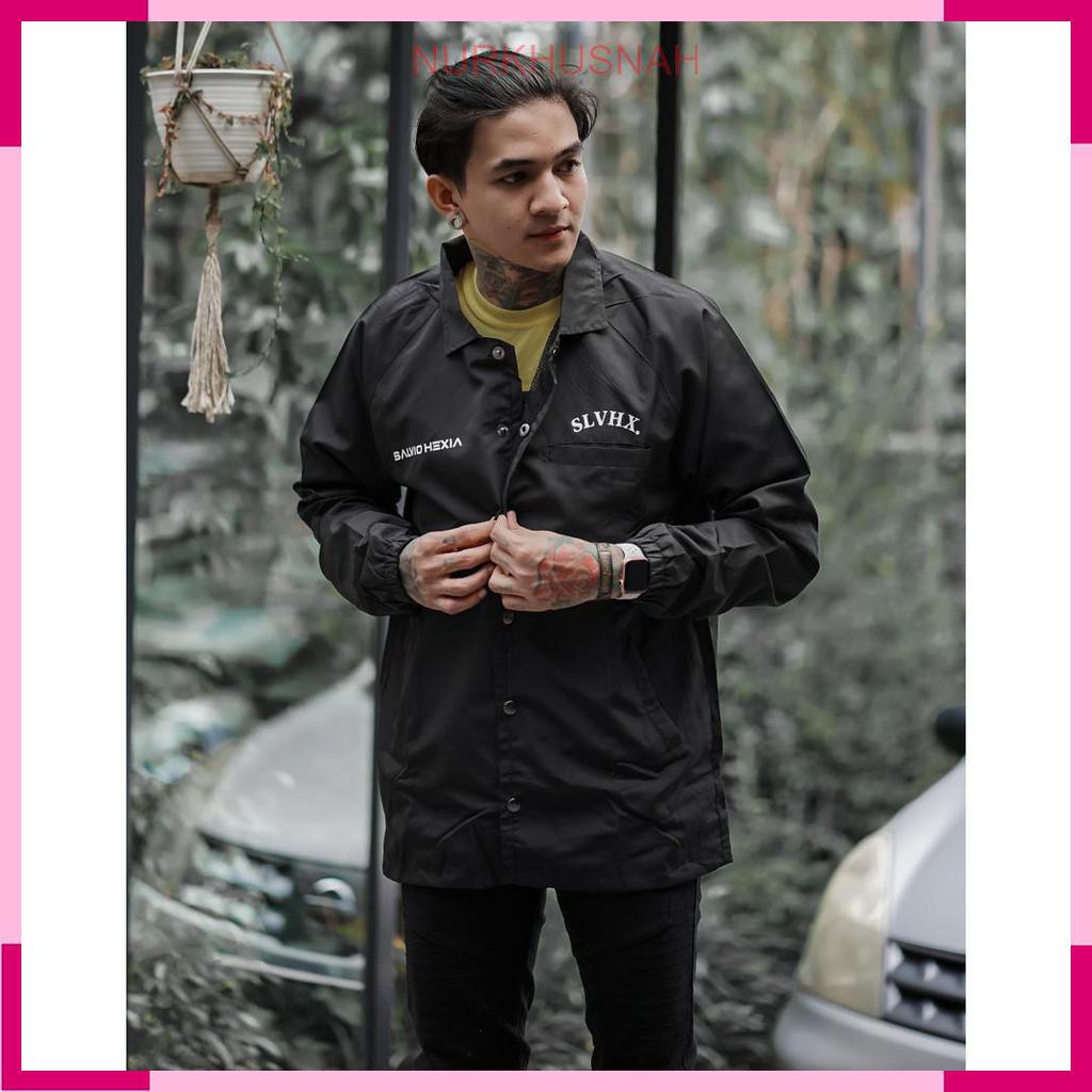 ORI JAKET COACH SALVIO HEXIA JAKET WINDBREAKER JAKET PARASUT PRIA JAKET PARASUT JAKET PRIAt