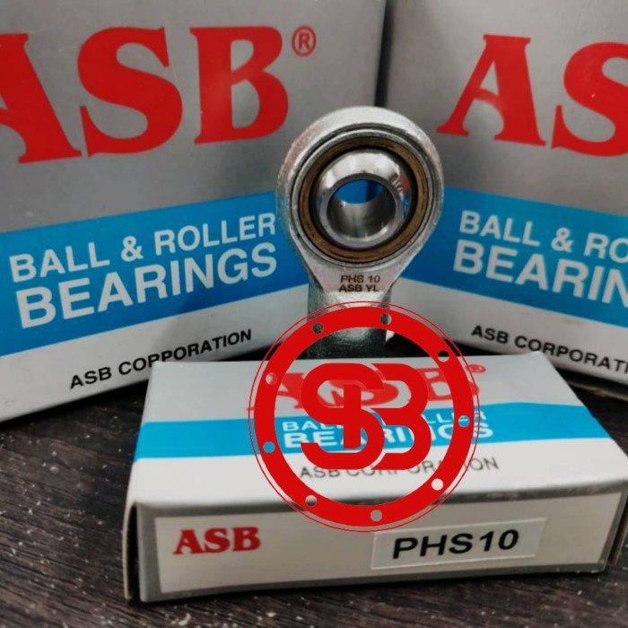 Bearing / Laker / Laher Rod End PHS 10 Kanan ASB