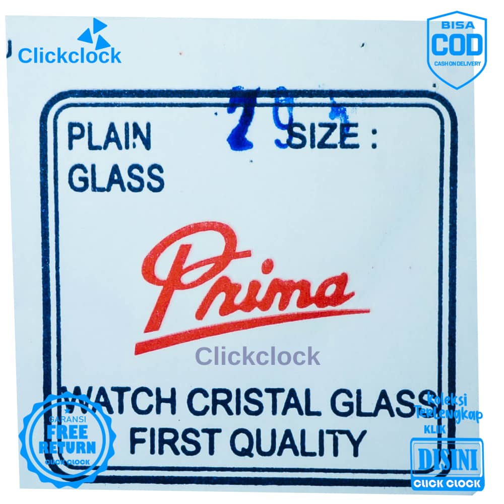 Kaca Jam Kaca Bahan Watch Glass Kaca JA 285 Murah 2,85 cm