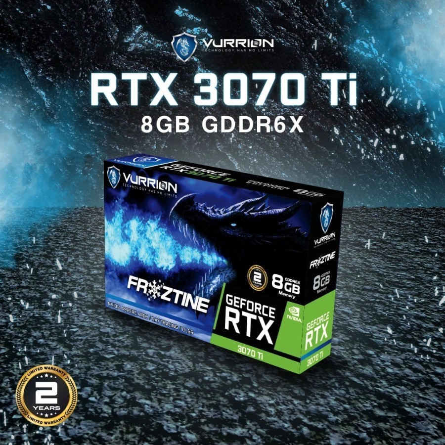 Vurrion Geforce RTX 3070 Ti 8GB DDR6 FROZTINE