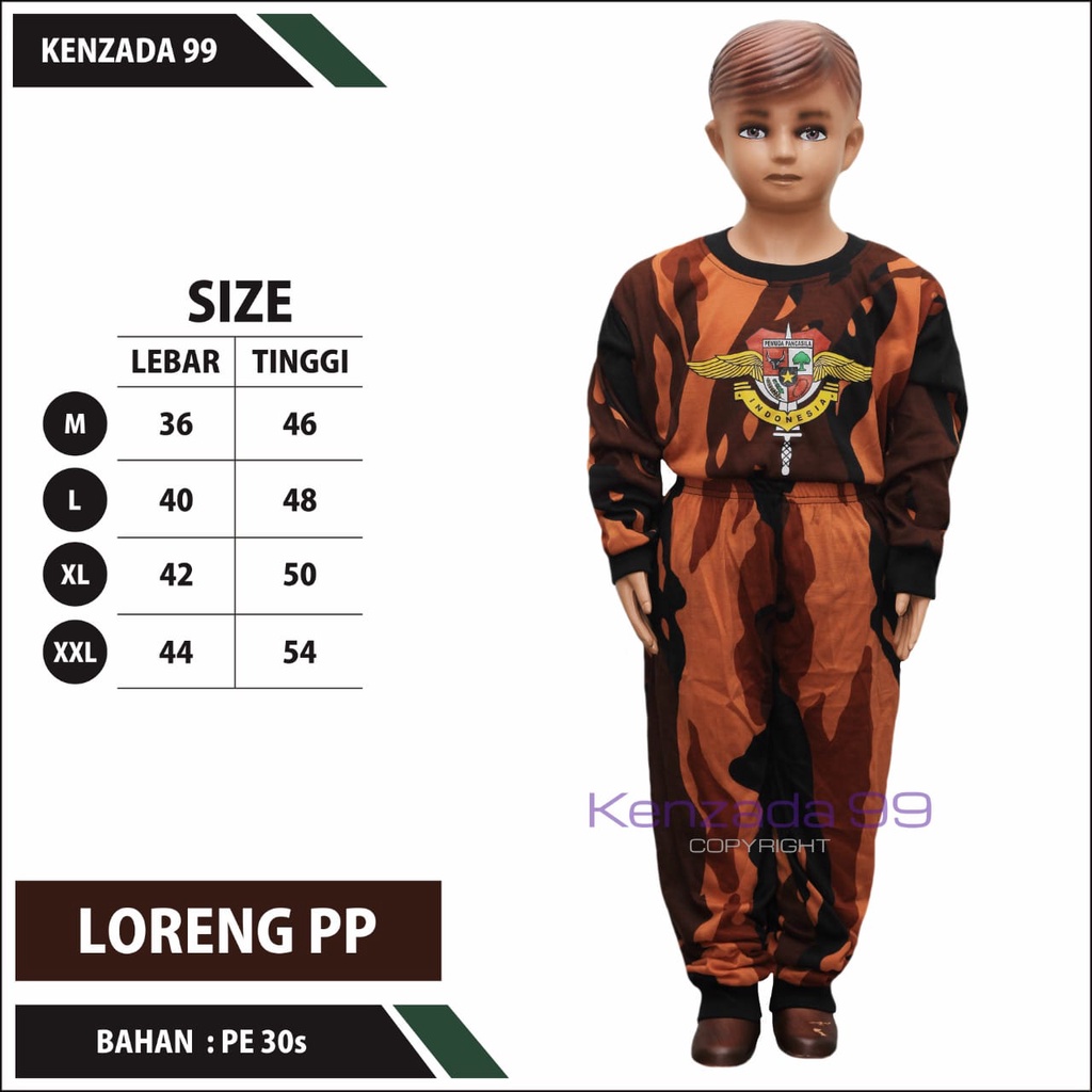 [COD]SETELAN ANAK BAJU LORENG BRIMOM LINUD NKRI MALVINAS NAVY SEAL MARVAT GURUN ACCUPAT