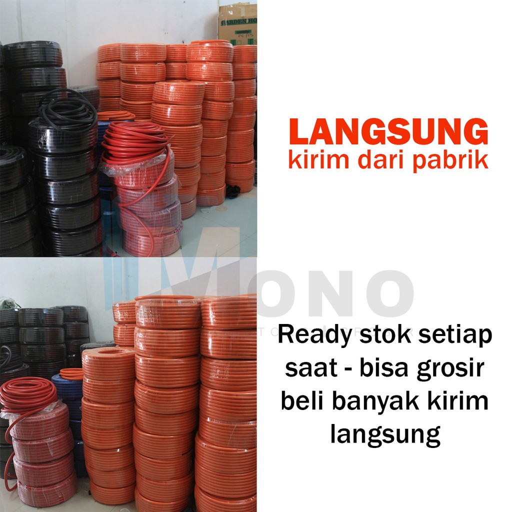 SELANG GAS LPG REGULATOR 2 LAPIS / SELANG GAS SNI / SELANG GAS ANTI TIKUS / SELANG KOMPOR GAS