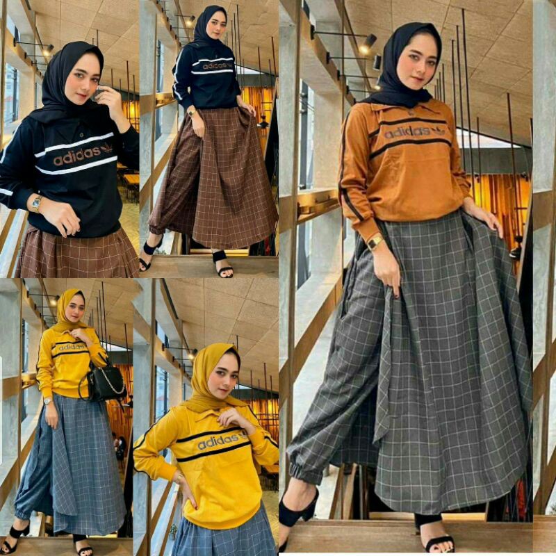 Adidas Set / Stelan Wanita Murah
