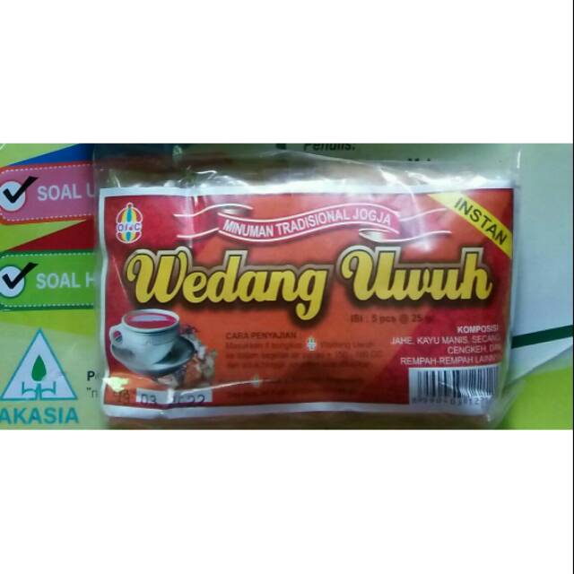 

Wedang uwuh bubuk instan